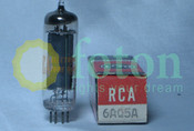 RADIO TUBE RCA 6AQ5A