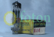 RADIO TUBE SYLVANIA 6X4