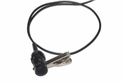 301 - Cardioid Condenser clip-on microphone with TA4F wired for WX155 bodypack CAD 301